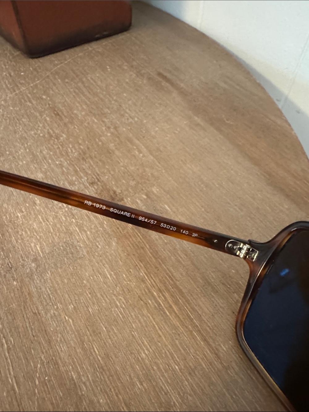 Ray-Ban Brown Tortoiseshell Polarized Sunglasses - Picture 5 of 6